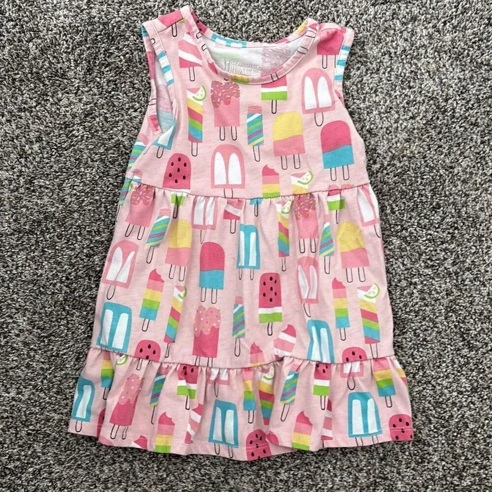 The children’s place pink dress size 2T